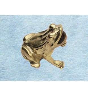 Лягушка бронзовая для колонки или фонтана ДИММАРКЕТ 0280 латунная
