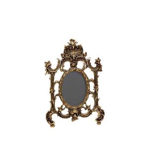 Рамка для фотографий в блестящей латуни